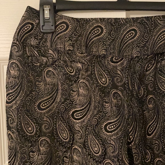 HUGO BUSCATI Collection PANT SLACKS Paisley Capri - Picture 4 of 14